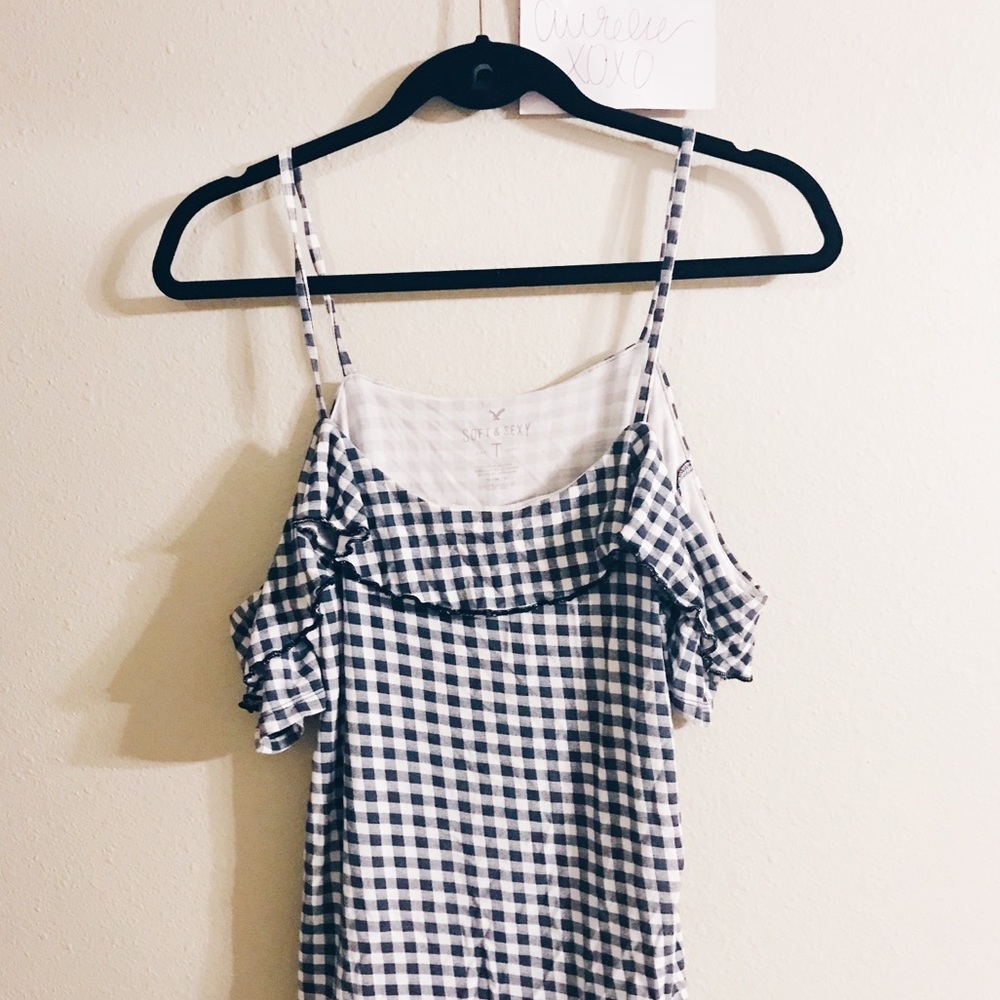 gingham top